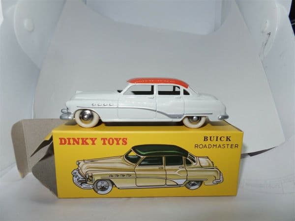 Atlas French Dinky 24V Buick Roadmaster in White with Red Roof