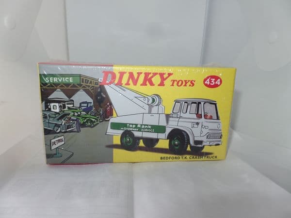 Atlas French Dinky 434 BEDFORD TK Crash Recovery Truck Top Rank Motorway Service BRAND NEW.