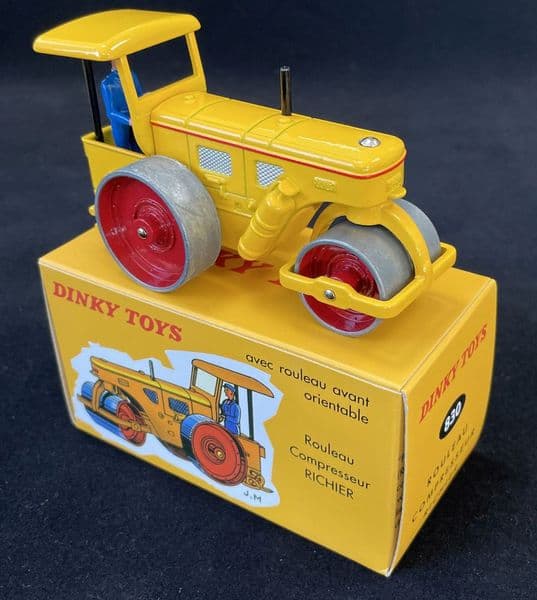 Atlas French Dinky 830 Richier Rouleau Compresseur Road Roller