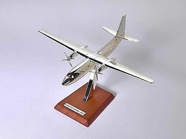 Atlas HB06 1/200 Scale Silver Aeroplane 1/200 Fokker - F-27 Friendship - 1955
