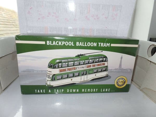 Atlas HQ01 Corgi CP43514 OM43514 Blackpool Balloon Tram Bruce Forsyth Fleetwood