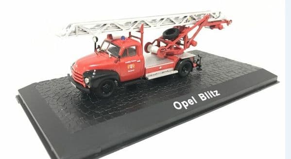 Atlas HY04 1/72 Scale Fire Engine Opel Blitz Ladder