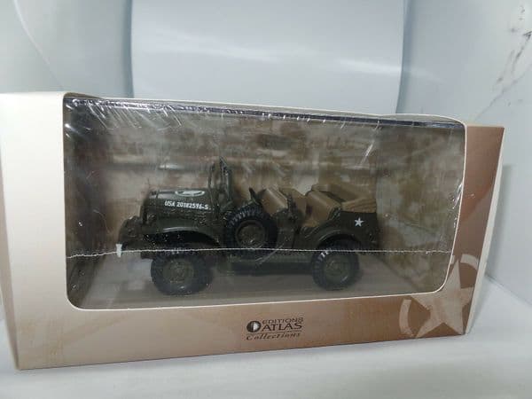 Atlas KP28 1/43 Scale US American Army Dodge Command Car  Tank