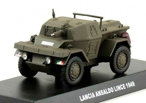 Atlas KR17 1/43 Lancia Ansaldo Lince Armoured Car Carabinieri Italian Police