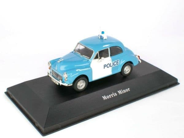 Atlas KW07 1/43 O Scale British Police Morris Minor 1000 Saloon UK - 1957
