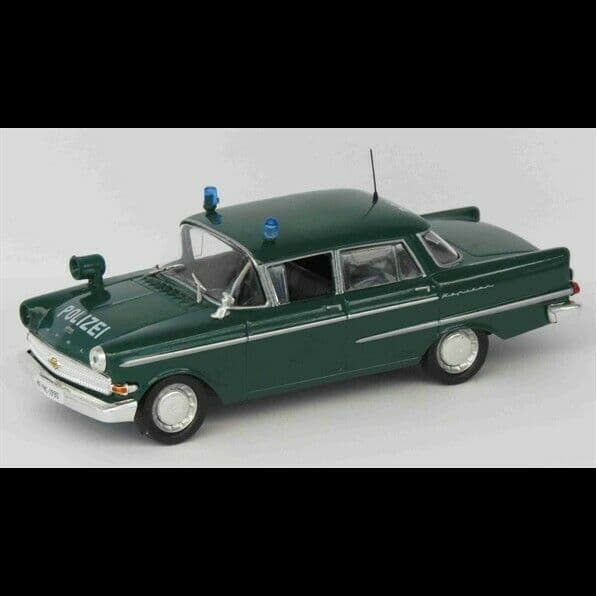Atlas LH23 1/43 Scale Police Cars Opel Kapitan Germany Mint on Blister