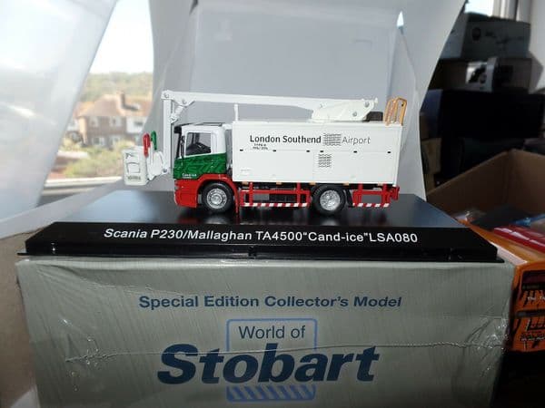 Atlas Oxford JV4110 1/76 OO Stobart Scania P230/Mallaghan TA4500 Cand-ice LSA080