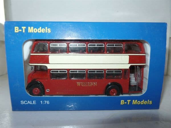 B T Models B107A 1/76 OO Scale Bristol Lodekka Bus Western Scottish SMT Woodall