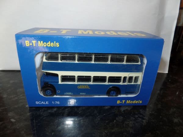 B T Models B110A 1/76 OO Scale Bristol Lodekka LD Bus Closed Back Midland General Chesterfield