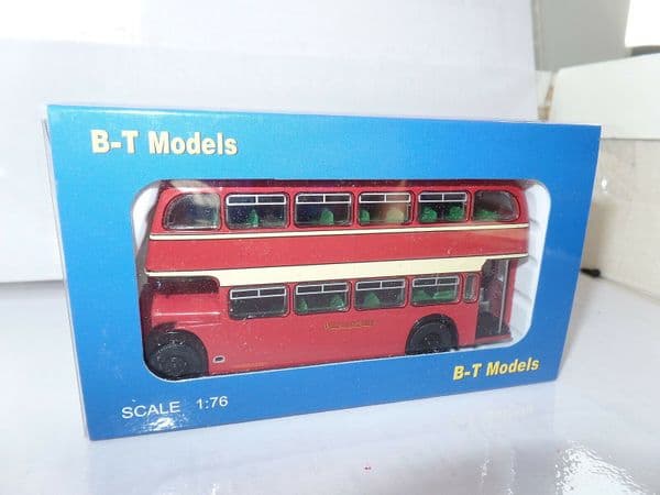 B T Models B113A 1/76 OO Bristol Lodekka Bus Wilts & Dorset Open Door Andover