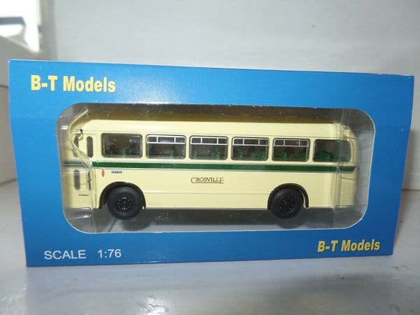 B T Models B208A Bristol MW Single Deck Bus Crosville Cream Green Line Pwllheli