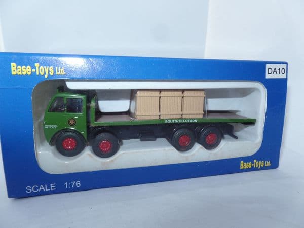 B T Models DA-10 DA10 1/76 OO Scale Foden DG Axle Flatbed BRS BoutsTillotson with Crated Load