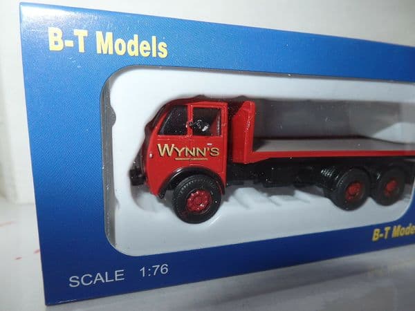 B T Models DA-44 DA44 1/76 OO Foden DG Flatbed - Wynns Transport