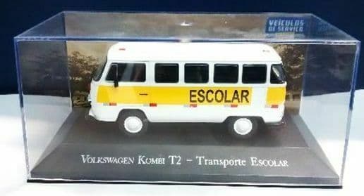 Brazilian Brazil KM01 1/43 SCALE Volkswagen VW Kombi T2 Escolar School Bus