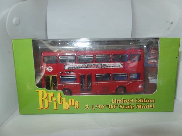Britbus N62-002A Scania Metropolitan Bus London Transport Museum 63 Crystal Palace