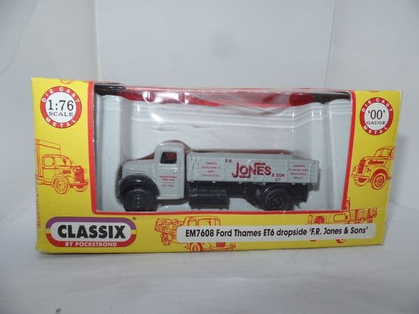 Classix EM7608 1/76 OO Ford Thames ET6 Dropside Truck  Jones & Son