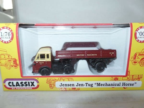 Classix EM76502 1/76 OO Scale Jensen Jen Tug Dropside British Railways HN 6176 N