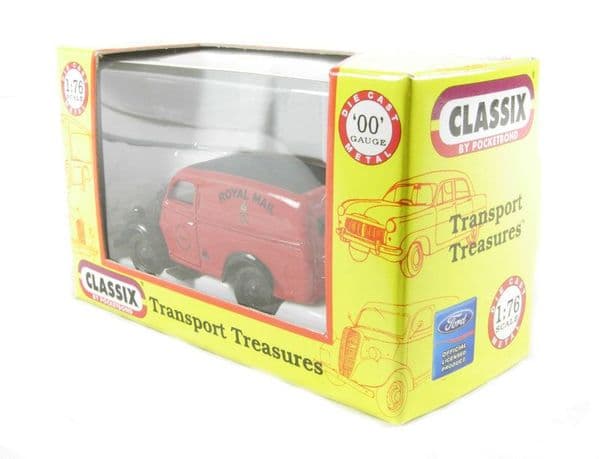 Classix EM76645 1/76 OO Scale Ford Thames E83W Royal Mail Post Office Red