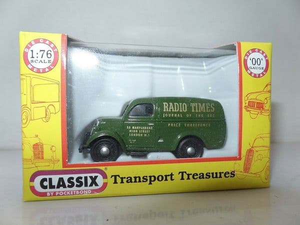 Classix EM76656 1/76 OO Scale Ford Thames E83W Van Radio Times BBC