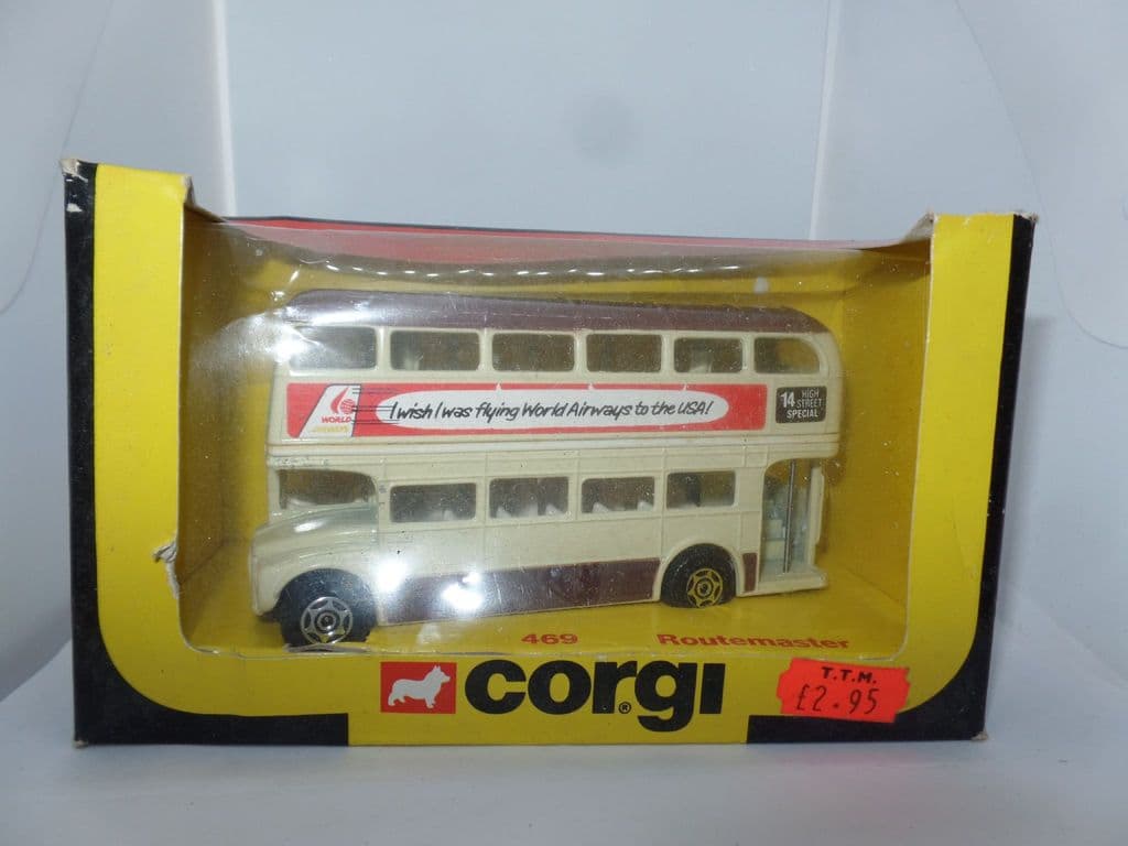 Corgi Routemaster ruta 14 Aero Chocolate 