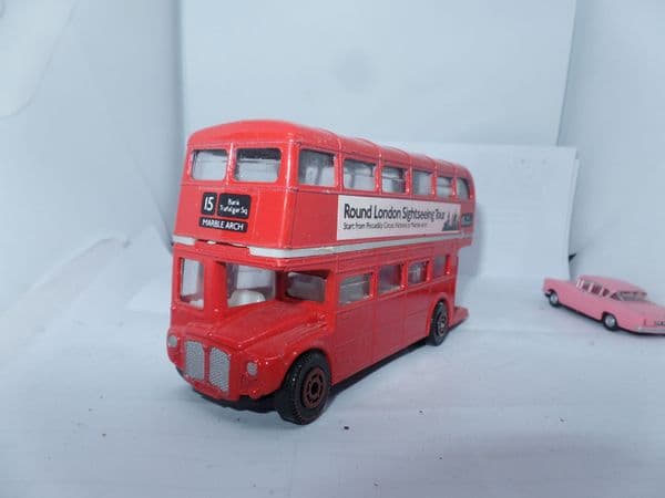 Corgi  ? 1/64 Routemaster Bus London Transport Sightseeing Route 15 Marble Arch