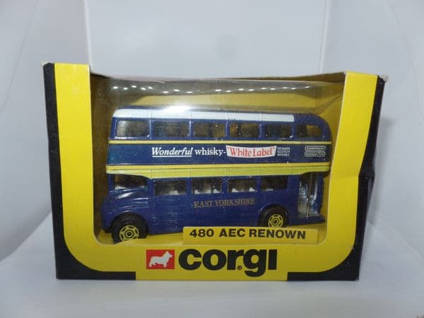 Corgi 469 1/64 London Routemaster Bus East Yorkshire Scarborough Boxed