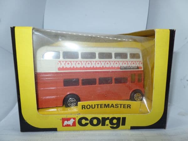 Corgi 469 C469 1/64 Scale Routemaster Bus OXO Red & White