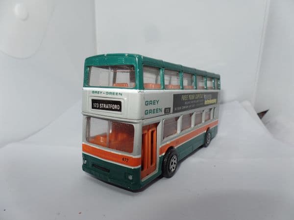 Corgi 91864 1/64 Scale MCW MetroBus Bus Grey Green Cowie London Stratford  UB Chip