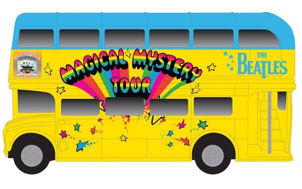 Corgi CC82343 1/64 Scale London Routemaster Bus Magical Mystery Tour MIMB