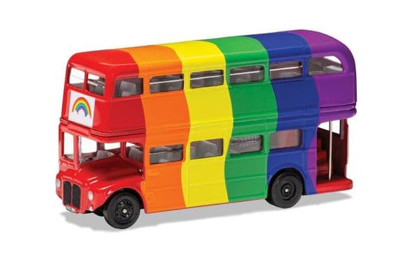 Corgi GS82337 Best of British London Routemaster Bus Rainbow 1:64 Scale