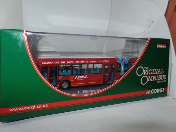 Corgi OOC OM44709A Dennis Dart Pointer Bus London Arriva South Collectors Club