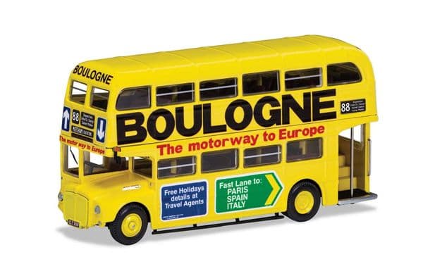 Corgi OOC OM46315B AEC Routemaster London Transport R 88 Mitcham Boulogne Yellow Ad
