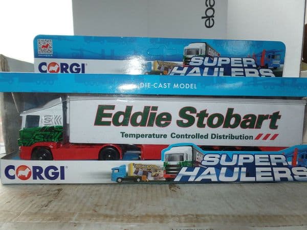 Corgi  TY86649 1/64 Scale Eddie Stobart Fridge Truck White