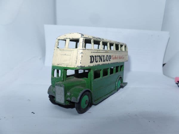 Dinky 29C 290 Bus Green & Cream Leyland Radiator Dunlop UB