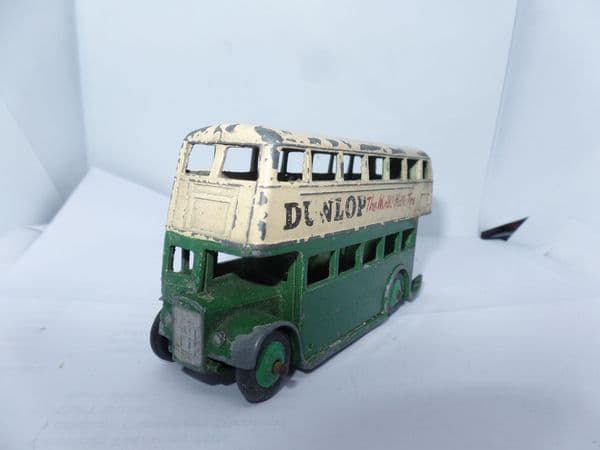 Dinky 29C 290 Bus Green & Cream Leyland Radiator Dunlop UB FAULT