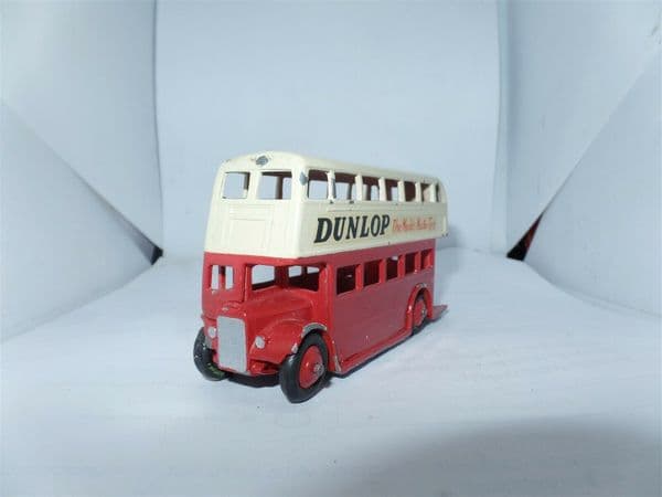 Dinky 29C 290 Bus Red & Cream Leyland Radiator Dunlop UB