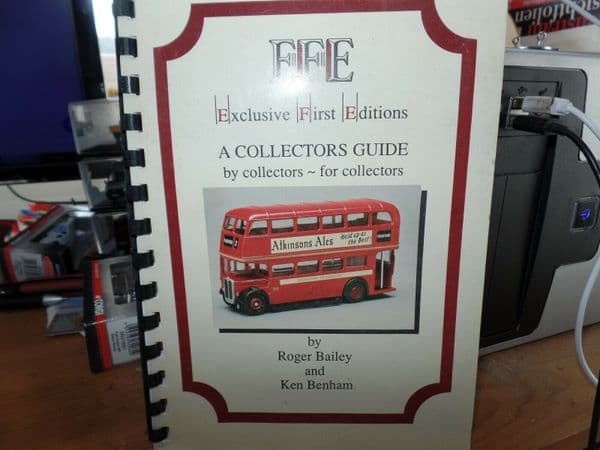 EFE Exclusive First Edition  A collector's reference guide K. Benham 1st ed.1990 - 304394341332