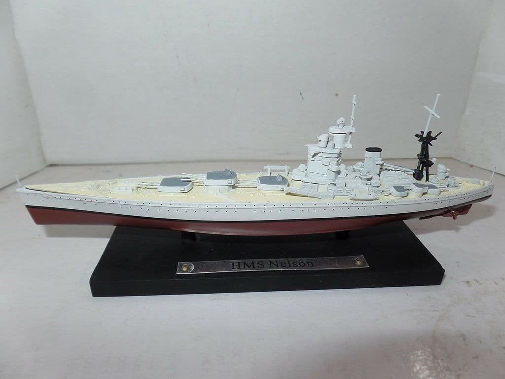1:1250 warship atlas deagostini 31 military boat Hms nelson 