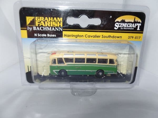 Graham Farish Bachmann N Gauge 1/148 379-516 Harrington Cavalier Coach Southdown Mystery Drive