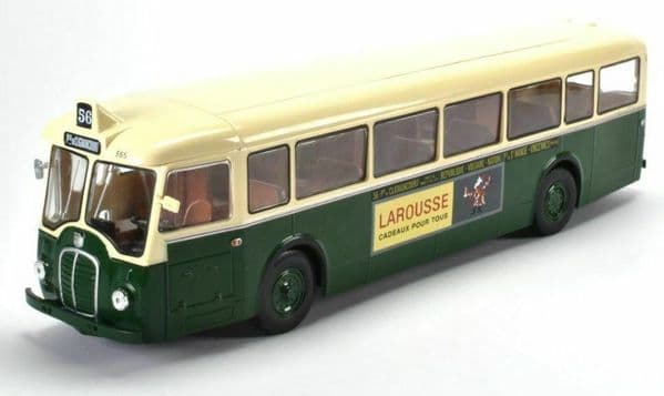 IXO Hachette HC20 1/43 Scale SOMUA OP5/3 Paris France Bus Route 56 Larousse 1959-1974