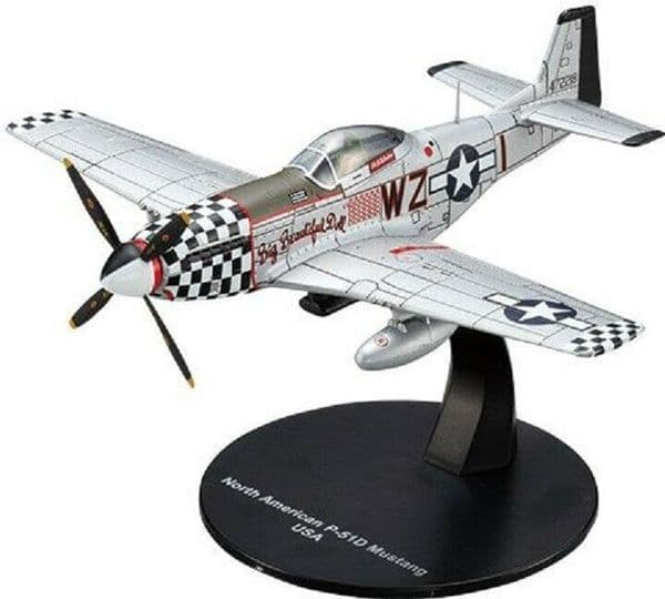LG12 1/72 Scale  North American P-51D Mustang Fighter USA Air Force World War II