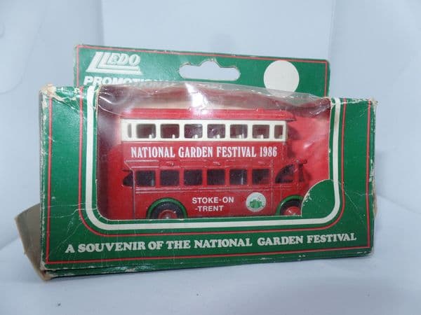 Lledo DG015 AEC Regent Bus National Garden Festival Stoke 1986