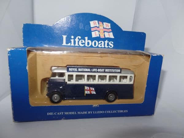 Lledo DG017 DG17 AEC Regal Bus RNLI Lifeboats