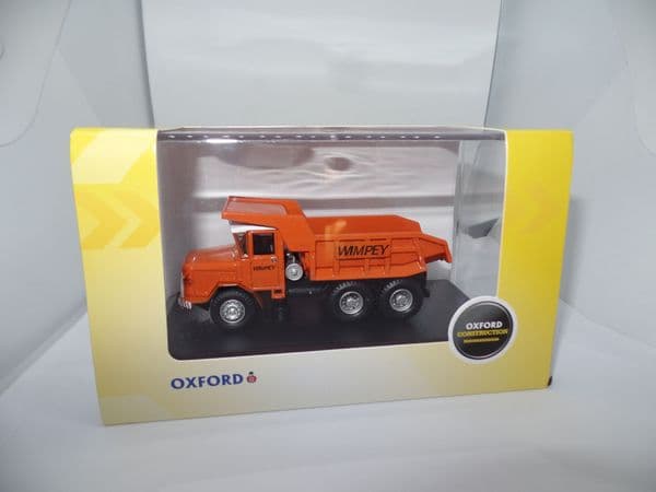 Oxford 76ACD001 ACD001 1/76 OO Scale AEC 690 Dumper Truck - Wimpey Orange
