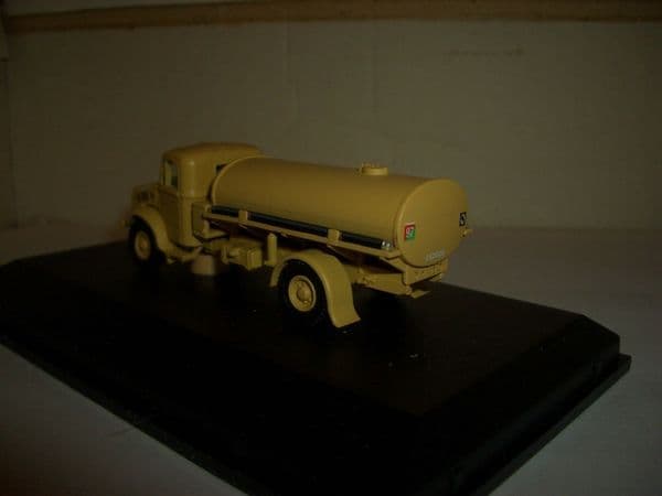 Oxford 76BD007 BD007 1/76 Bedford OY 3 Ton Royal Army RASC Water Tanker Desert NO