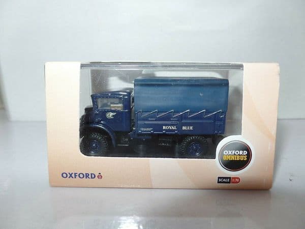 Oxford 76CMP003 CMP003 1/76 Canadian Military Truck Western National Royal Blue