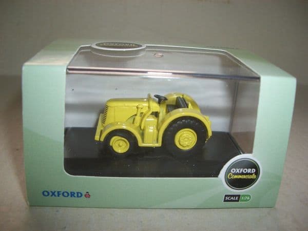 Oxford 76DBT004 DBT004 1/76 OO Scale David Brown Tractor Yellow