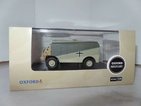 Oxford 76DOR004 DOR004 1/76 OO AEC Dorchester German Captured Rommel Africa Corp
