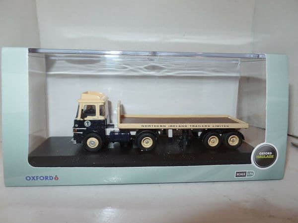Oxford 76LV004 LV004  1/76 OO Scale ERF LV Flatbed Northern Ireland Trailers