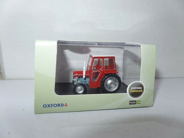 Oxford 76MF001 MF001 1/76 OO Scale Massey  Ferguson 135 Tractor Red White Cab